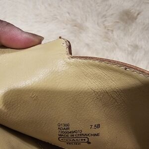 Coach Leather Tall Women Boots